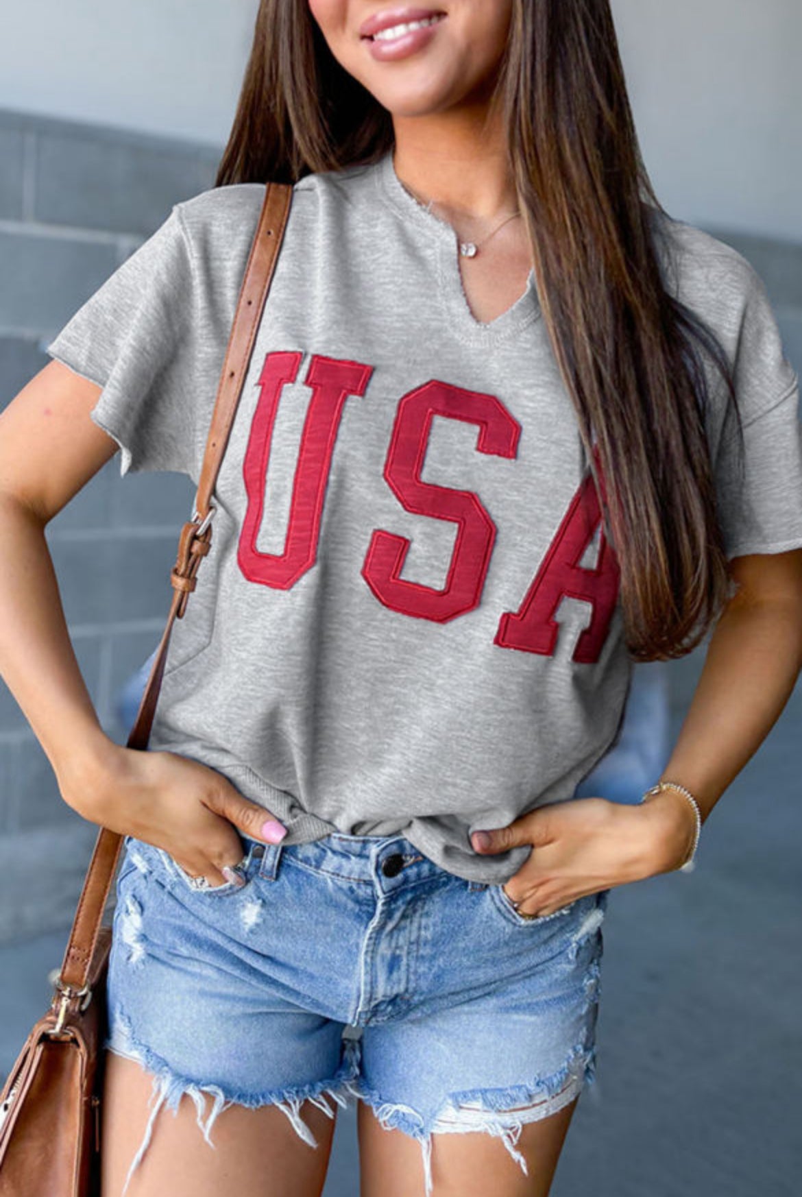 USA Patch Tee