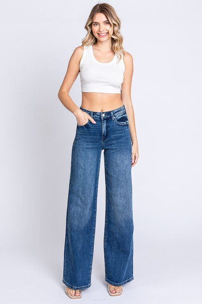 High Rise Comfort Stretch Jeans