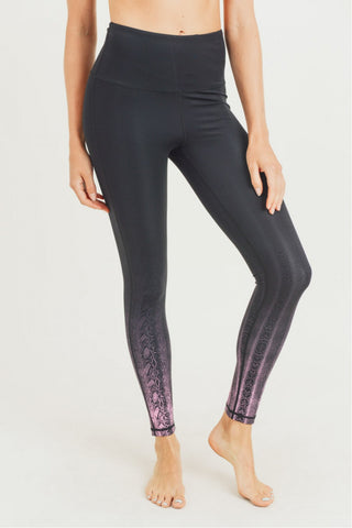 Snake Ombré Highwaist Leggings